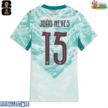 Portugal Joao Neves #15 Bortedrakt Dame VM 2026 Kortermet